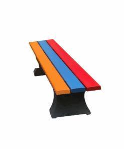 banquettes enfant plastique recyclé ecodesign Mobilier Urbain -Gamme enfant - banquette Kinder